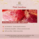 FuAttract Blossom Harmony - Sterling Silver Pixiu Strawberry Quartz Bead Braided Bracelet - image 5