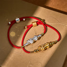 FuAttract Destiny Braider - Silver Pixiu Adjustable Handwoven Red String Bracelet - image 6