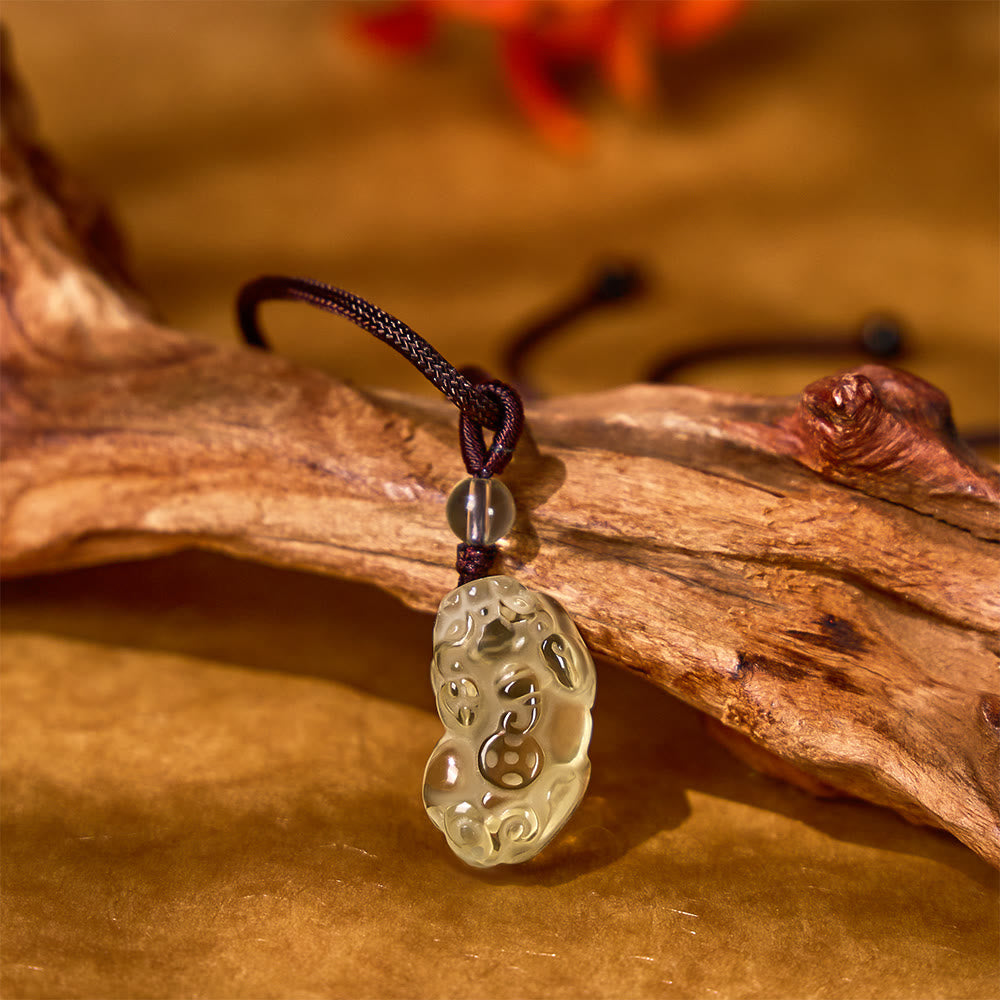 FuAttract Attract Luck & Fortune – Prosperity Citrine Pixiu Necklace - image 9
