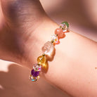 FuAttract Love, Luck & Fortune – Amethyst Strawberry Quartz Citrine Pixiu Bracelet - image 3