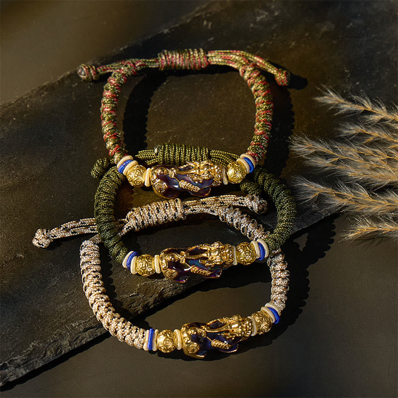 FuAttract Wealth Talisman - Thermochromic Pixiu String Bracelet - image 4