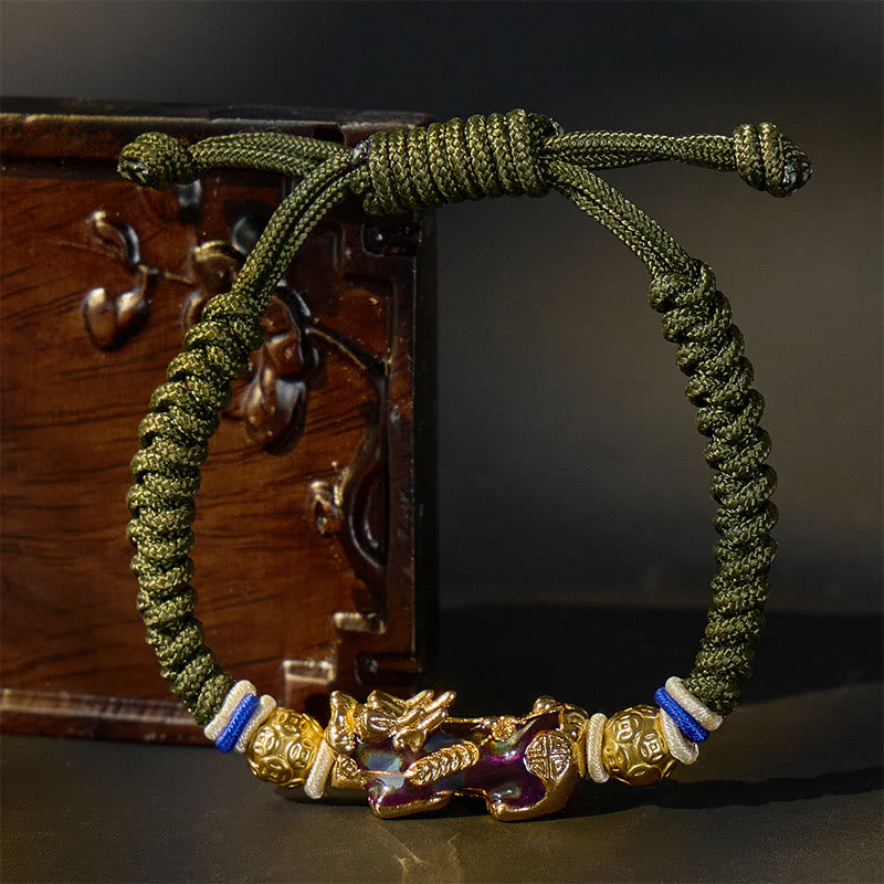FuAttract Wealth Talisman - Thermochromic Pixiu String Bracelet - image 9