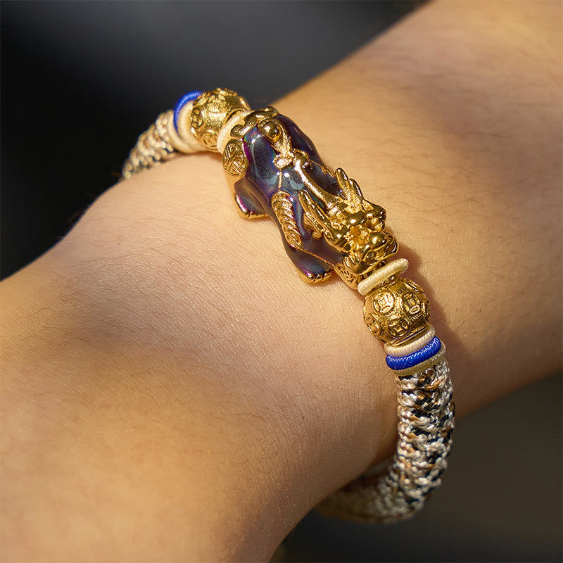FuAttract Wealth Talisman - Thermochromic Pixiu String Bracelet - image 3