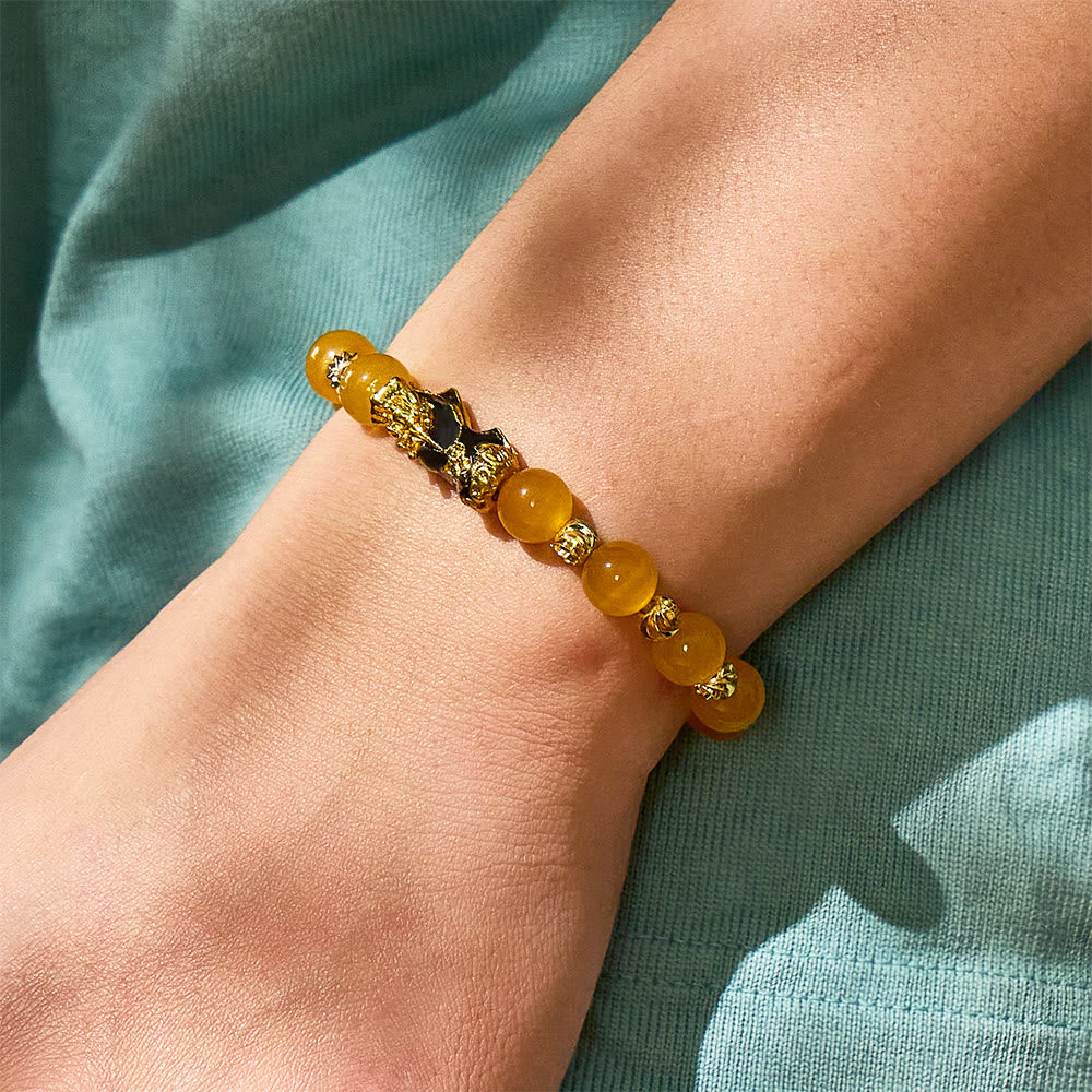 FuAttract Lucky Protection & Positive Energy - Spiritual Guardian Cat's Eye Pixiu Bracelet - image 13