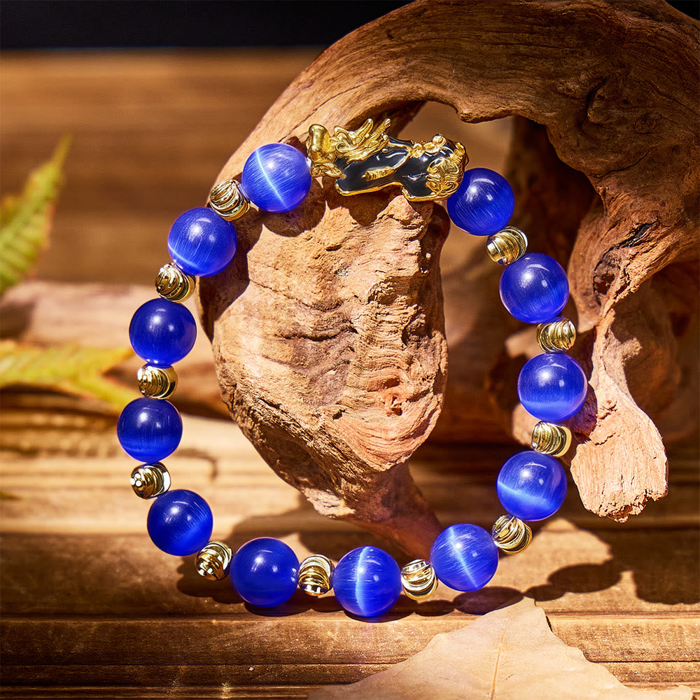 FuAttract Lucky Protection & Positive Energy - Spiritual Guardian Cat's Eye Pixiu Bracelet - image 17