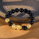 FuAttract Prosperity Lock - Black Obsidian Pixiu Wealth Bracelet - image 12