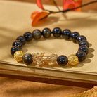FuAttract Strength & Prosperity Fortune-Attracting Gold Obsidian Pi Xiu Bracelet - image 2