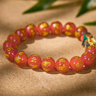 FuAttract Healing & Prosperity – Red Agate Om Mani Padme Hum Color-Changing Pixiu Bracelet - image 9