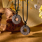 FuAttract Wealth Whirl - Silver Obsidian Double Pixiu Abundance Charm Pendant Necklace  - image 6