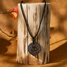 FuAttract Wealth Whirl - Silver Obsidian Double Pixiu Abundance Charm Pendant Necklace  - image 2