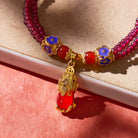 FuAttract Garnet Abundance Strand - Multi-Layer Pixiu Wealth Bracelet - image 5