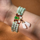 FuAttract Prosperity & Protection Bracelet – Jade + Garnet Pixiu Design - image 2