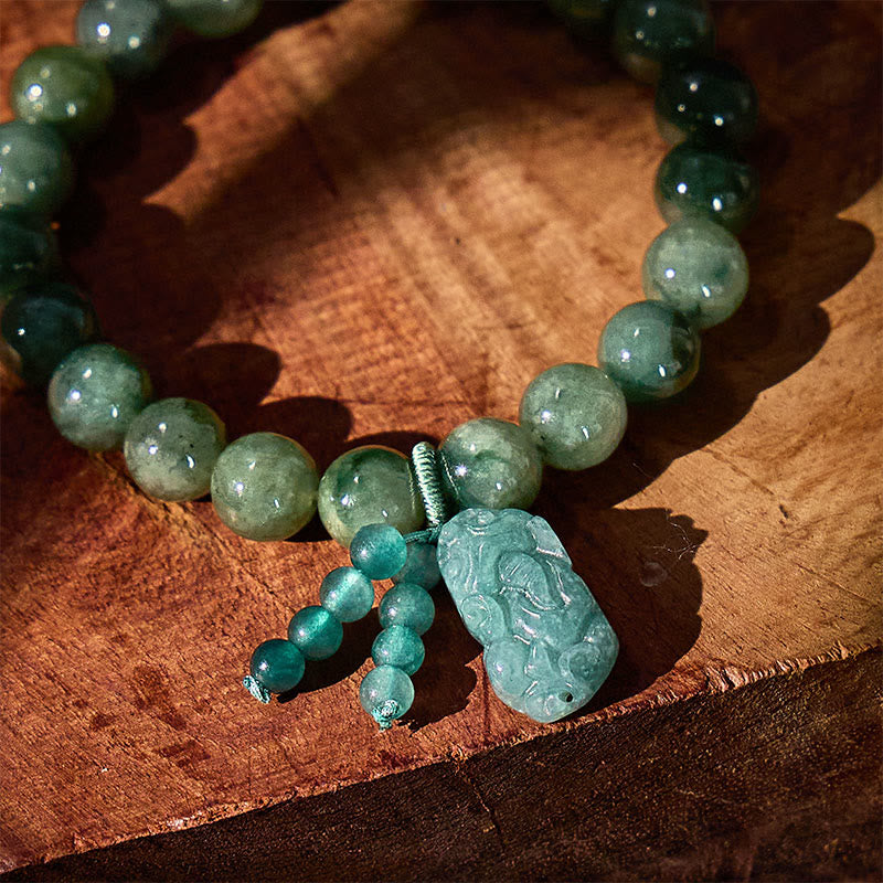 FuAttract Sacred Talisman - Natural Jade Pixiu Bracelet - image 4