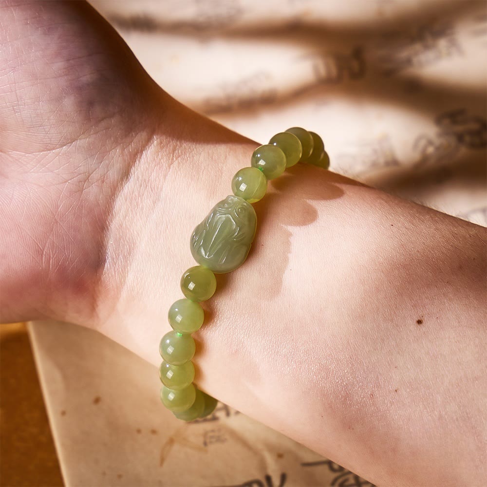 FuAttract Wealth & Energy Balance – Fortune Hetian Jade Pixiu Bracelet - image 12