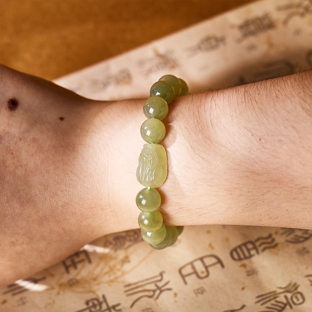 FuAttract Wealth & Energy Balance – Fortune Hetian Jade Pixiu Bracelet - image 14
