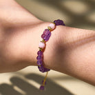 FuAttract Abundance & Healing Crystal Bracelet – Aquamarine, Strawberry Quartz & Pixiu - image 19