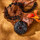 FuAttract Protection & Peace - Obsidian Double Pixiu Peace Pendant Necklace - image 2