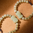 FuAttract Hetian Jade Pixiu Couple Bracelet for Protection, Luck & Prosperity - image 4