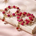 FuAttract Lucky Protection & Prosperity - Red Tiger Eye Stone with Pixiu Pendant Bracelet - image 4