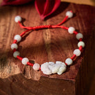 FuAttract Prosperity & Protection – Jadeite Pixiu Red String Bracelet - image 5
