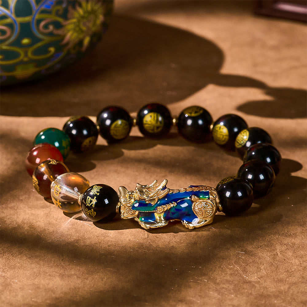 FuAttract Protective Wealth Bracelet – Color-Changing Pixiu & Black Onyx - image 13