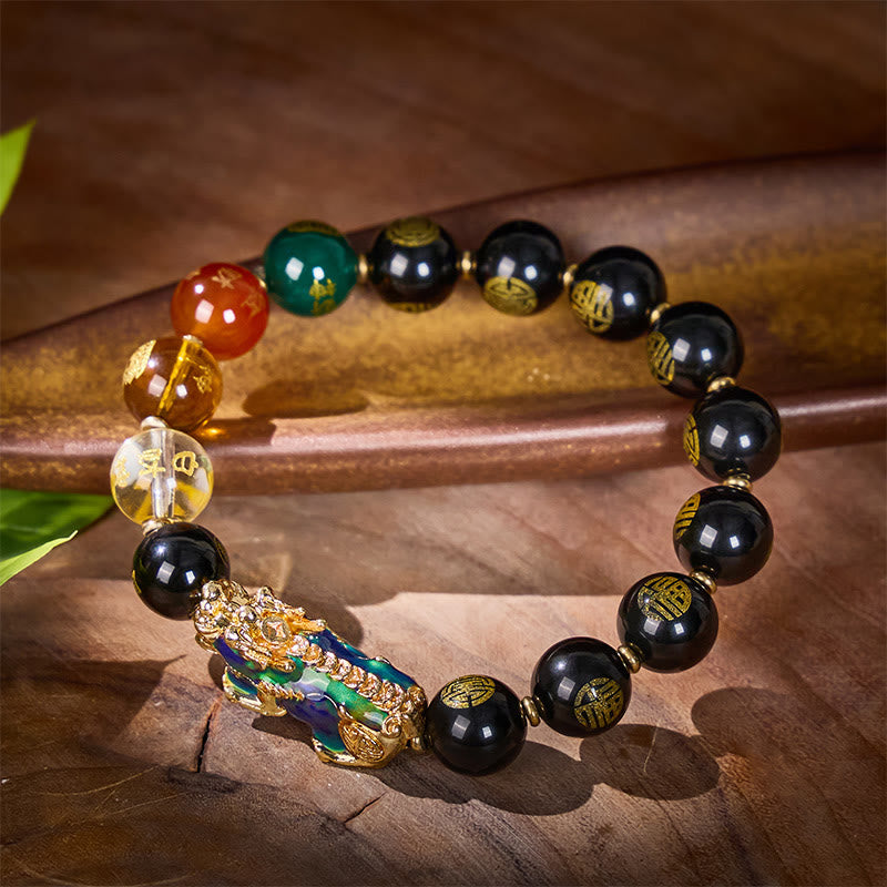 FuAttract Protective Wealth Bracelet – Color-Changing Pixiu & Black Onyx - image 13