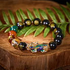 FuAttract Protective Wealth Bracelet – Color-Changing Pixiu & Black Onyx - 12mm - image 9