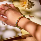 FuAttract Serene Prosperity - Jade & Amazonite Energy Bracelet for Grounded Abundance - image 5