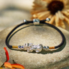 FuAttract Destiny Braider - Silver Pixiu Adjustable Handwoven Red String Bracelet - Silver - Black - image 16