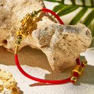 FuAttract Destiny Braider - Silver Pixiu Adjustable Handwoven Red String Bracelet - image 2