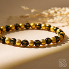 FuAttract Golden Manifestation – Black and Gold Feng Shui Beads Pixiu Bracelet - image 4
