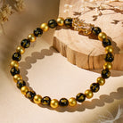 FuAttract Golden Manifestation – Black and Gold Feng Shui Beads Pixiu Bracelet - image 2