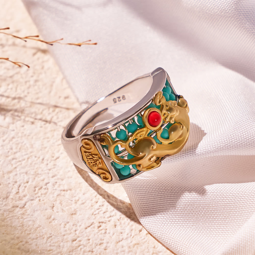 FuAttract Fortune Keeper – Fortune Pixiu Abacus Ring - image 2