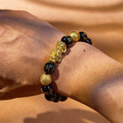 FuAttract Abundance & Protection – Black Onyx Om Mani Padme Hum Beads Pixiu Bracelet - image 13