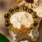 FuAttract Calm & Protection - Black Onyx Om Mani Padme Hum Beads Pixiu Bracelet - image 2