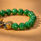 FuAttract Harmony of Fortune Bracelet –  Cyan Jade With FengShui Pixiu - image 5