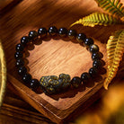 FuAttract Golden Aura Accelerator - Premium Gold Sheen Obsidian Pixiu Bracelet - image 1