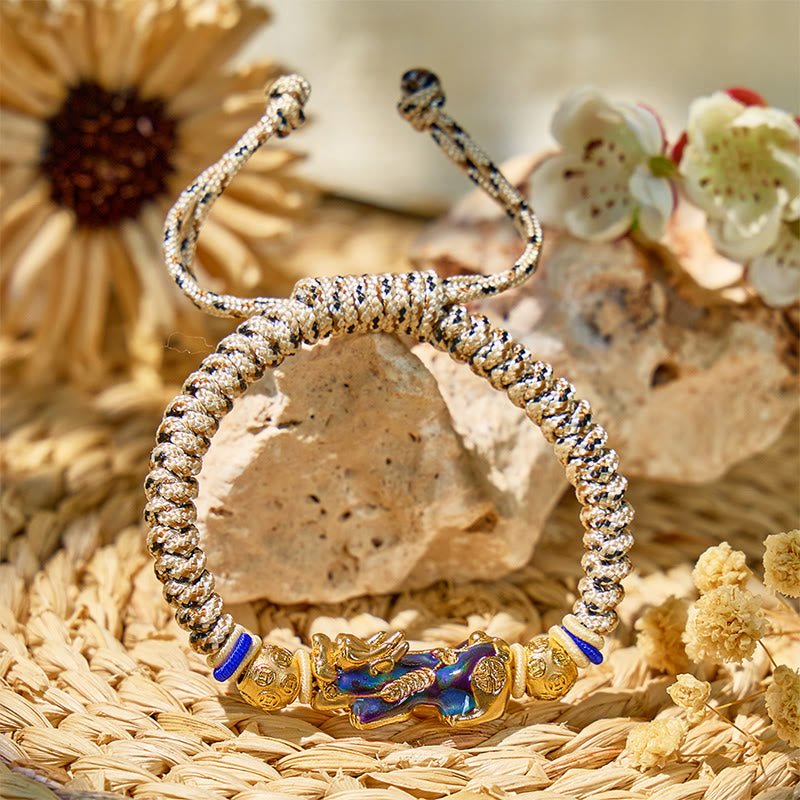 FuAttract Wealth Talisman - Thermochromic Pixiu String Bracelet - image 1