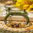 FuAttract Wealth Talisman - Thermochromic Pixiu String Bracelet - Army Green - image 9