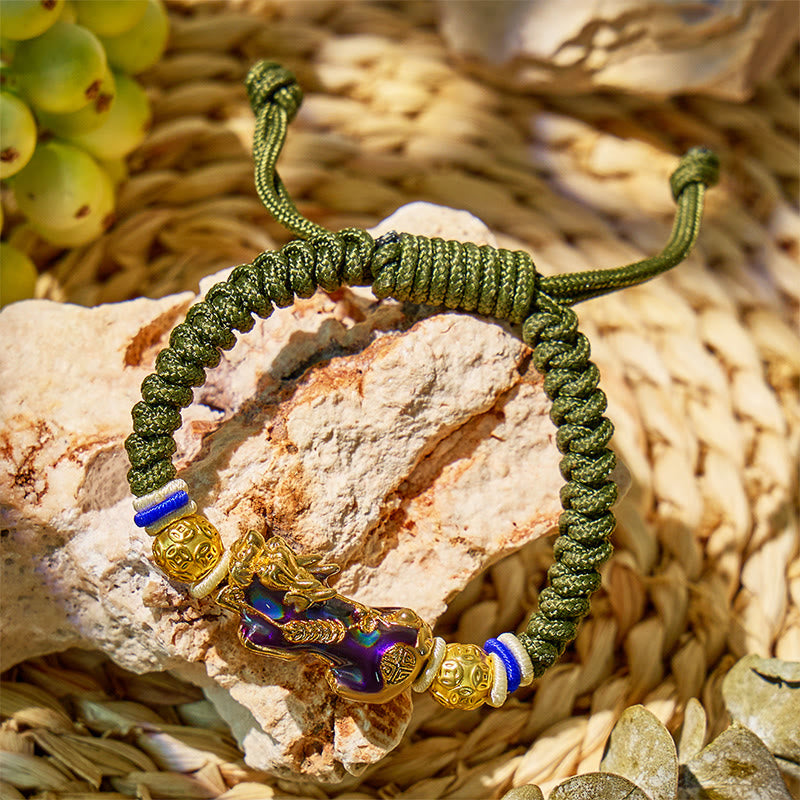 FuAttract Wealth Talisman - Thermochromic Pixiu String Bracelet - image 11