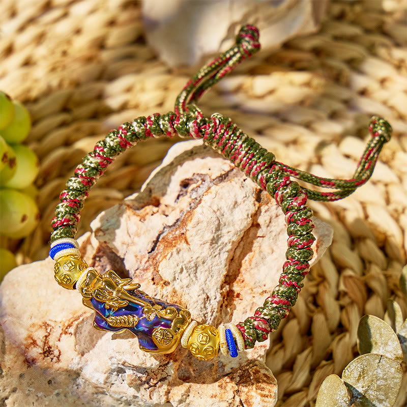 FuAttract Wealth Talisman - Thermochromic Pixiu String Bracelet - image 15