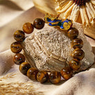FuAttract Fortune Defender- Handcrafted Tiger's Eye Bracelet with Thermo-Active Pixiu - image 2