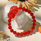 FuAttract Vitality Surge - Natural Red Agate Pixiu Energy Bracelet - image 2