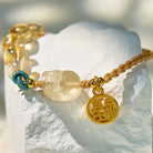 FuAttract Everyday Blessing- Citrine Pixiu Beaded Bracelet with Fu Charm - image 3
