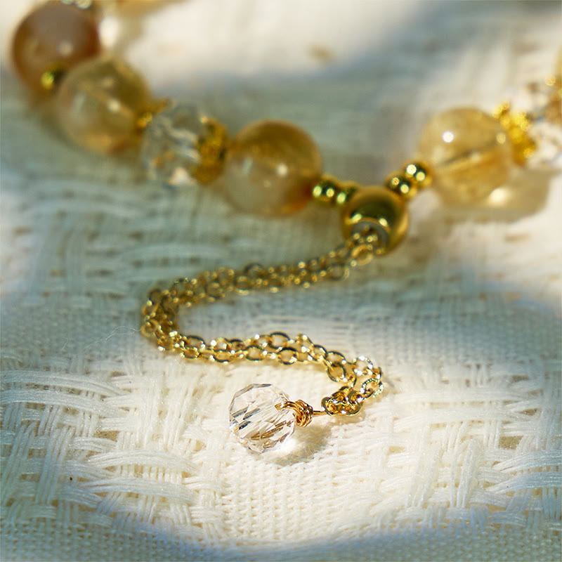 FuAttract Luck Anchor - Citrine Pixiu Bracelet with Adjustable Pull Cord - image 4