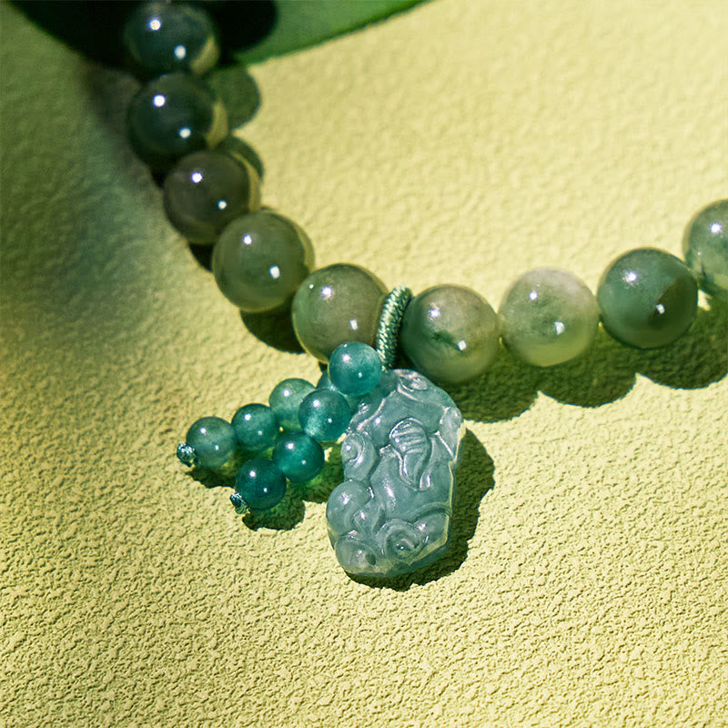 FuAttract Sacred Talisman - Natural Jade Pixiu Bracelet - image 4