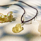 FuAttract Attract Luck & Fortune – Prosperity Citrine Pixiu Necklace - image 2