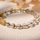 FuAttract Powerhouse of Prosperity - Gold Rutilated Pixiu Green Phantom Energy Bracelet - image 4