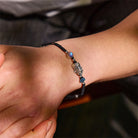 FuAttract Blossom Harmony - Sterling Silver Pixiu Strawberry Quartz Bead Braided Bracelet - image 14