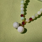 FuAttract Prosperity & Protection Bracelet – Jade + Garnet Pixiu Design - image 17